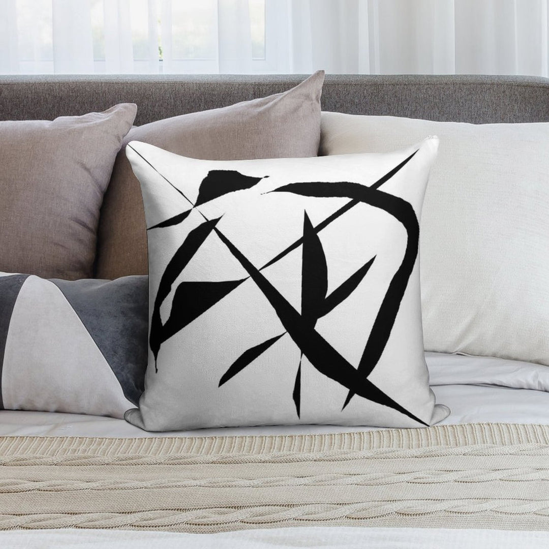 Abstract Soft Gift Ready Throw Pillow
