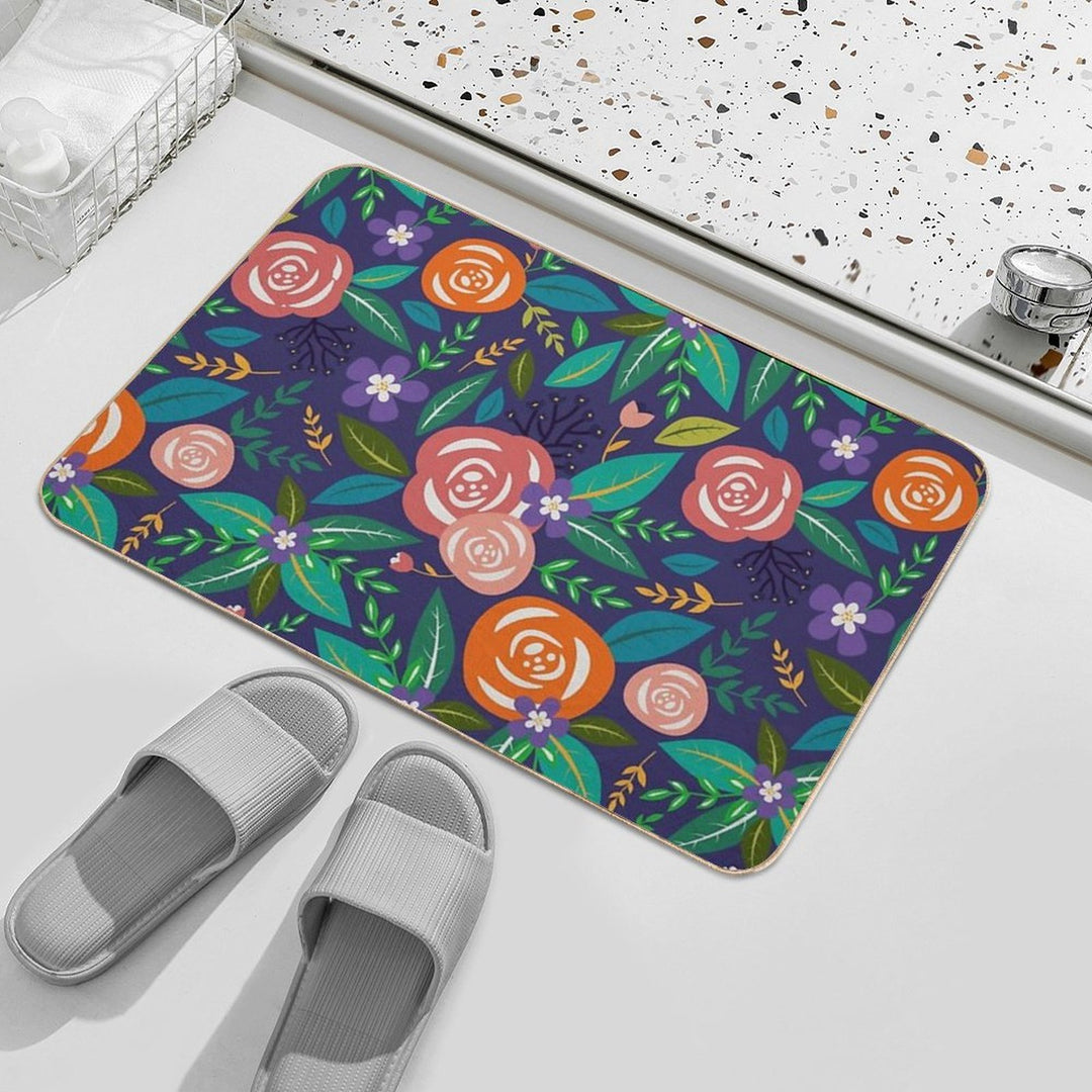 Exotique  Fade-Resistant Bath Mat