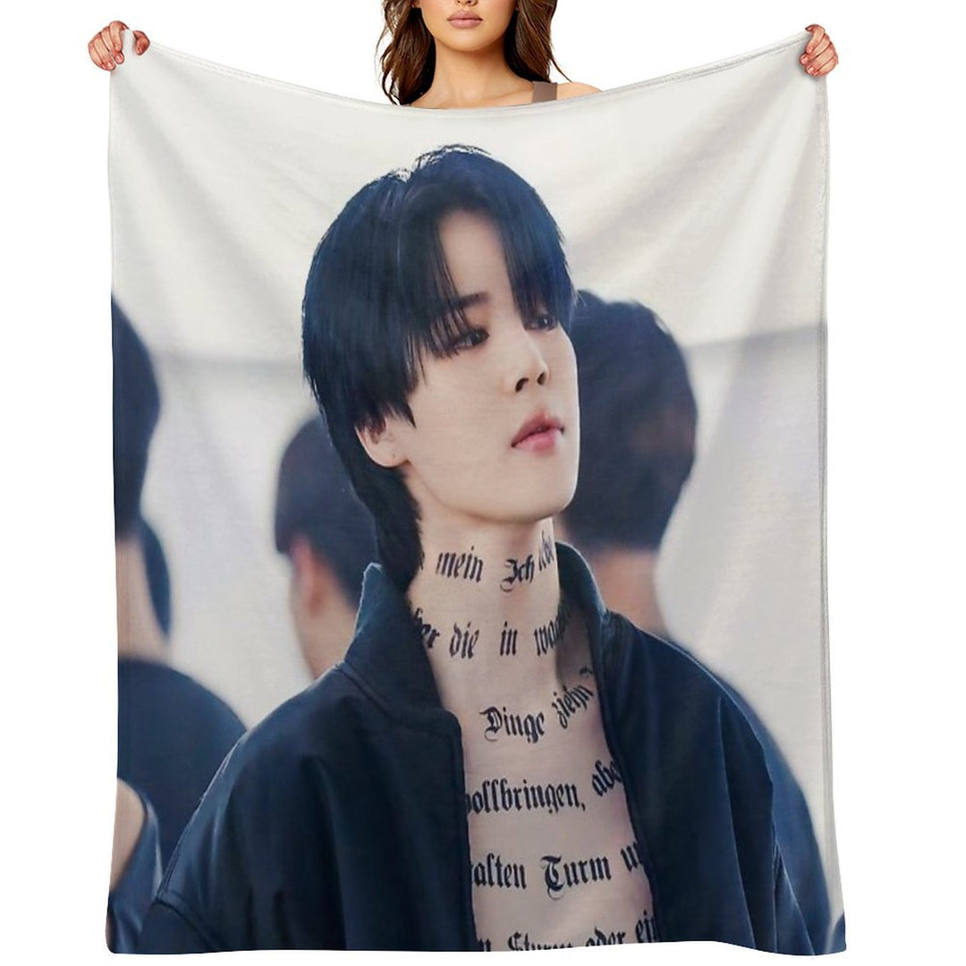 Park Jimin Anti-pilling Throw Blanket