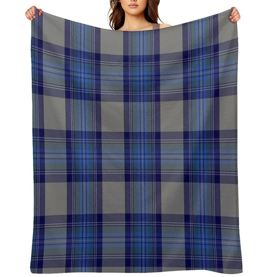 Bennett Scottish Clan Tartan Eco-conscious Throw Blanket