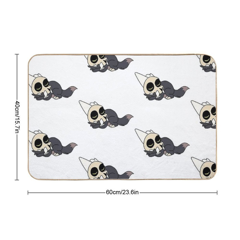 Sleeping King  Repositionable Bath Mat