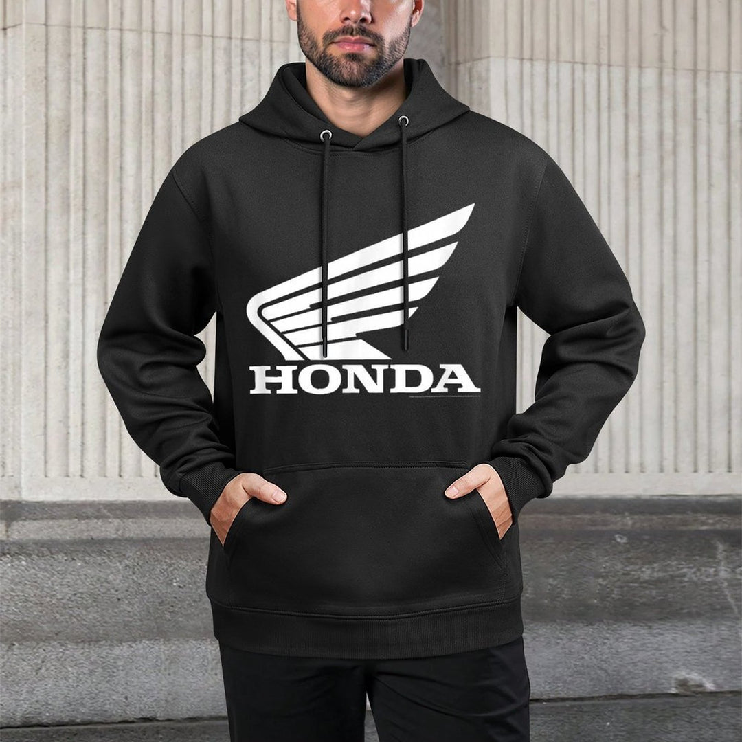 Honda Powersports Bold Vintage Logo Pilling-Resistant Hoodie