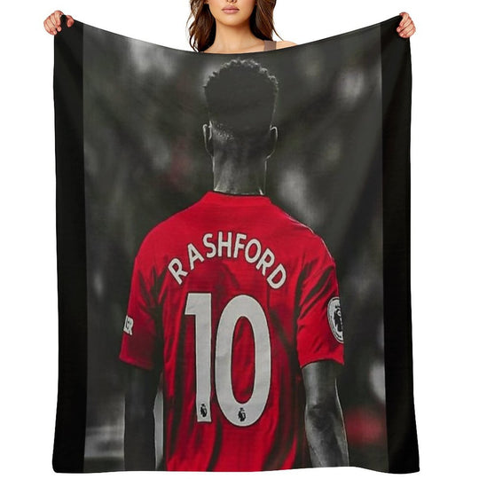 Marcus Rashford Anti-pilling Throw Blanket