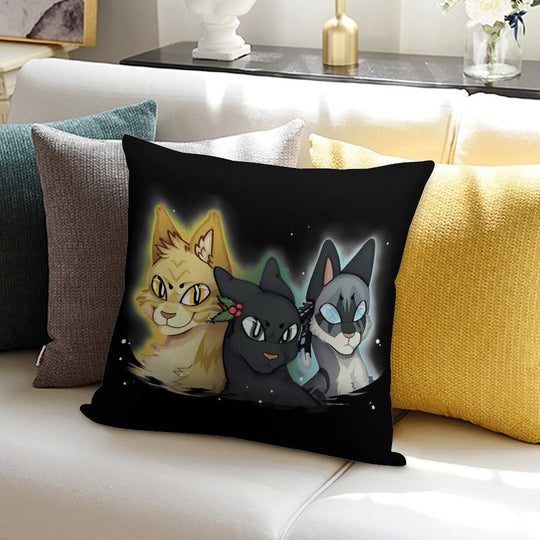 Power of Three Soft Easy Maintenance Throw Pillow