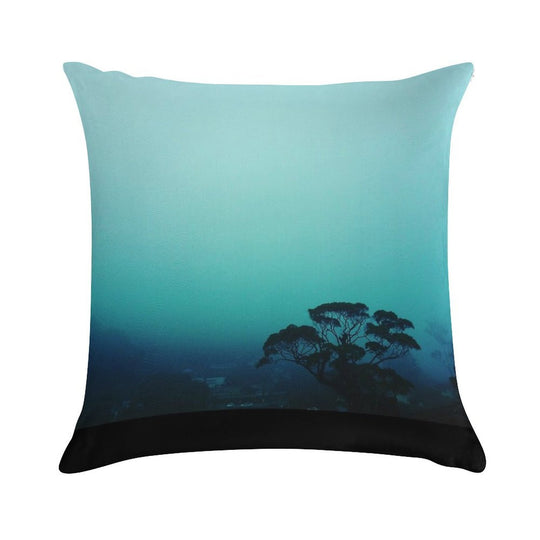 Contemplation Soft High-Density Material Throw Pillow