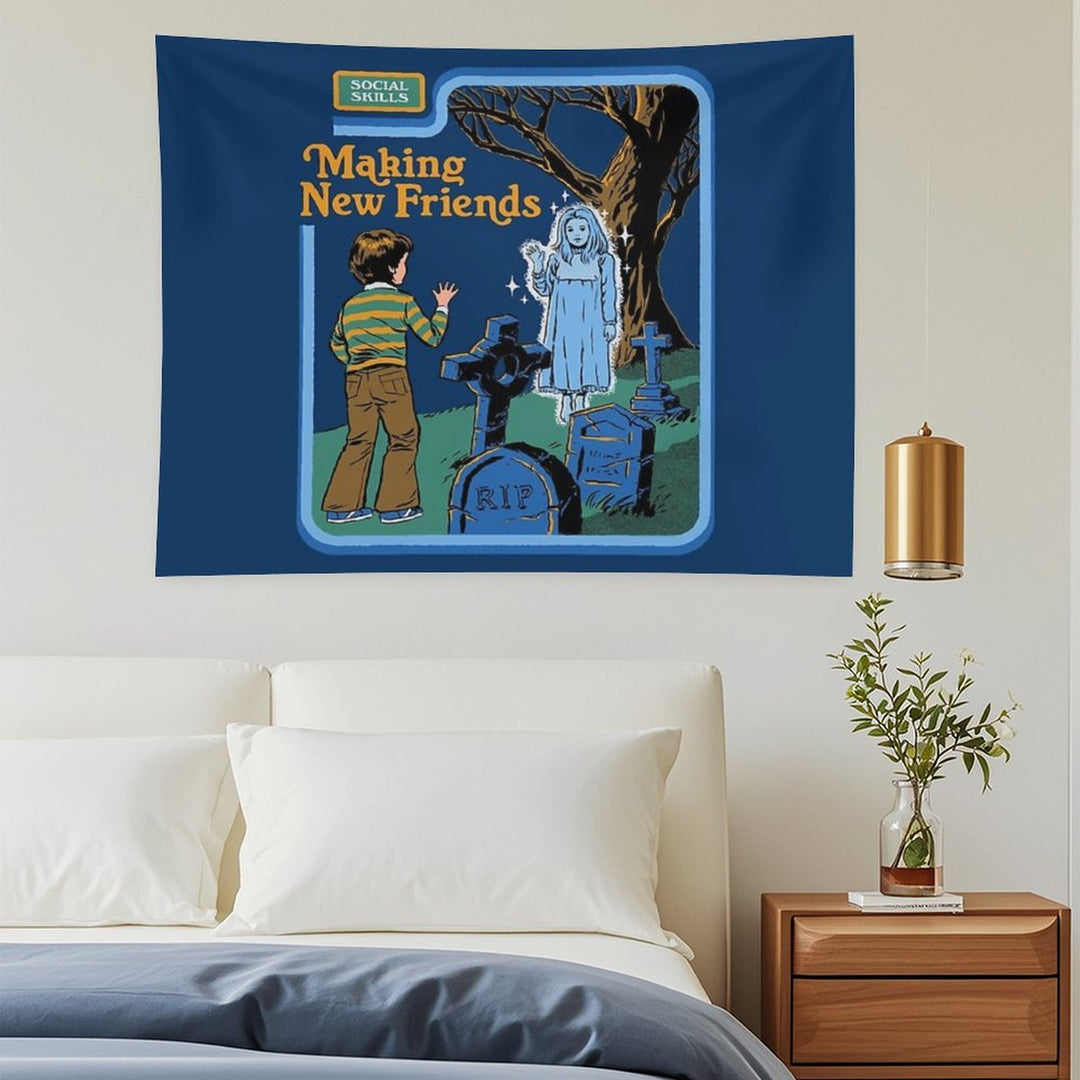 Making New Friends Tapestry