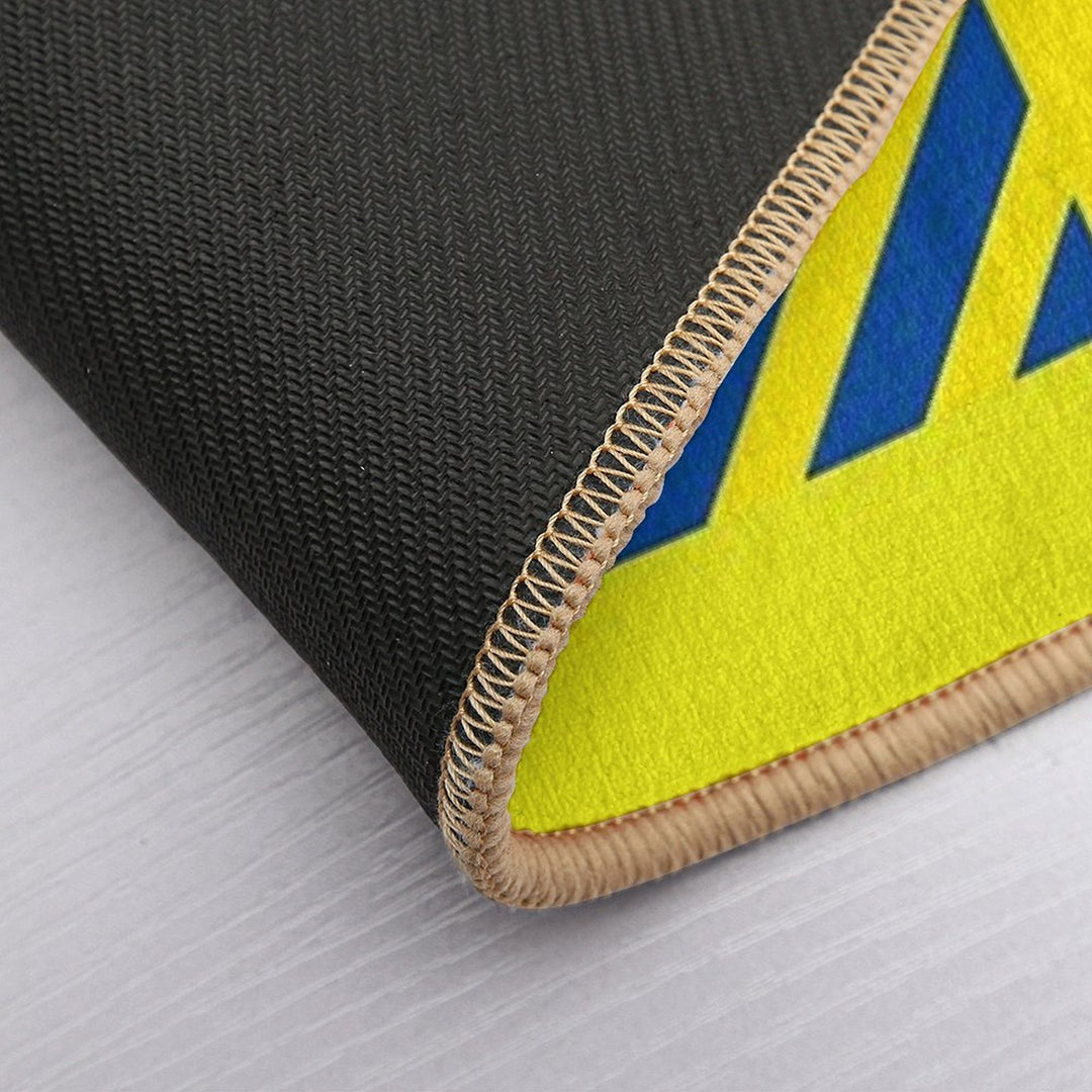 Leeds United Green Color Mask  Long-Lasting Bath Mat