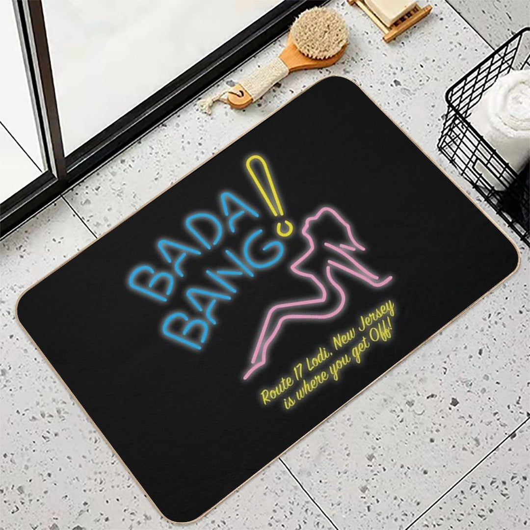 Club Bada Bang Neon  Rapid-Drying Bath Mat