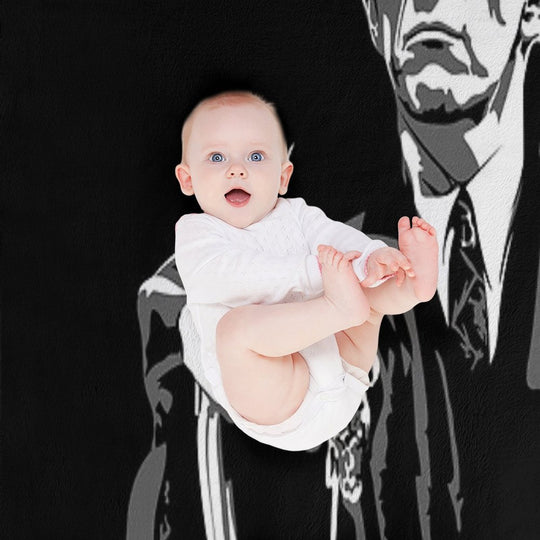 Dark Shadows - Barnabas Collins 2 Wrinkle-free Throw Blanket