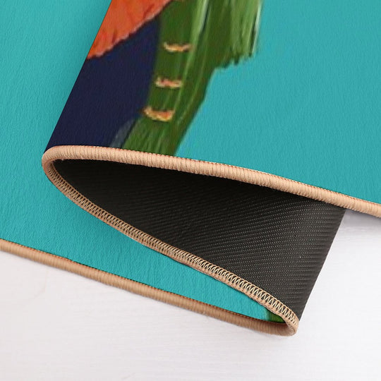 Rainbow Lorikeet  Stain-Proof Bath Mat