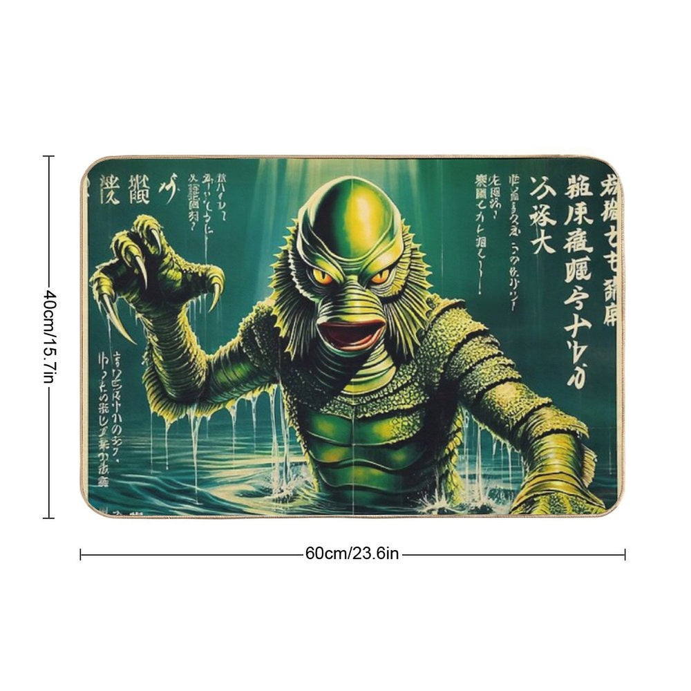 Creature from The Black Lagoon 4  Anti-Trip Bath Mat