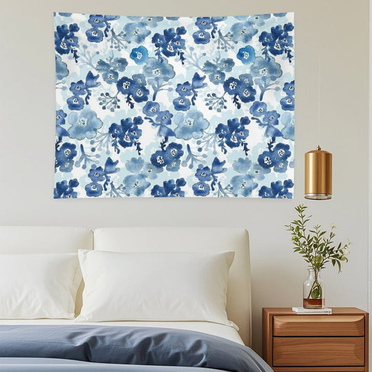 Blooms of Ink Tapestry