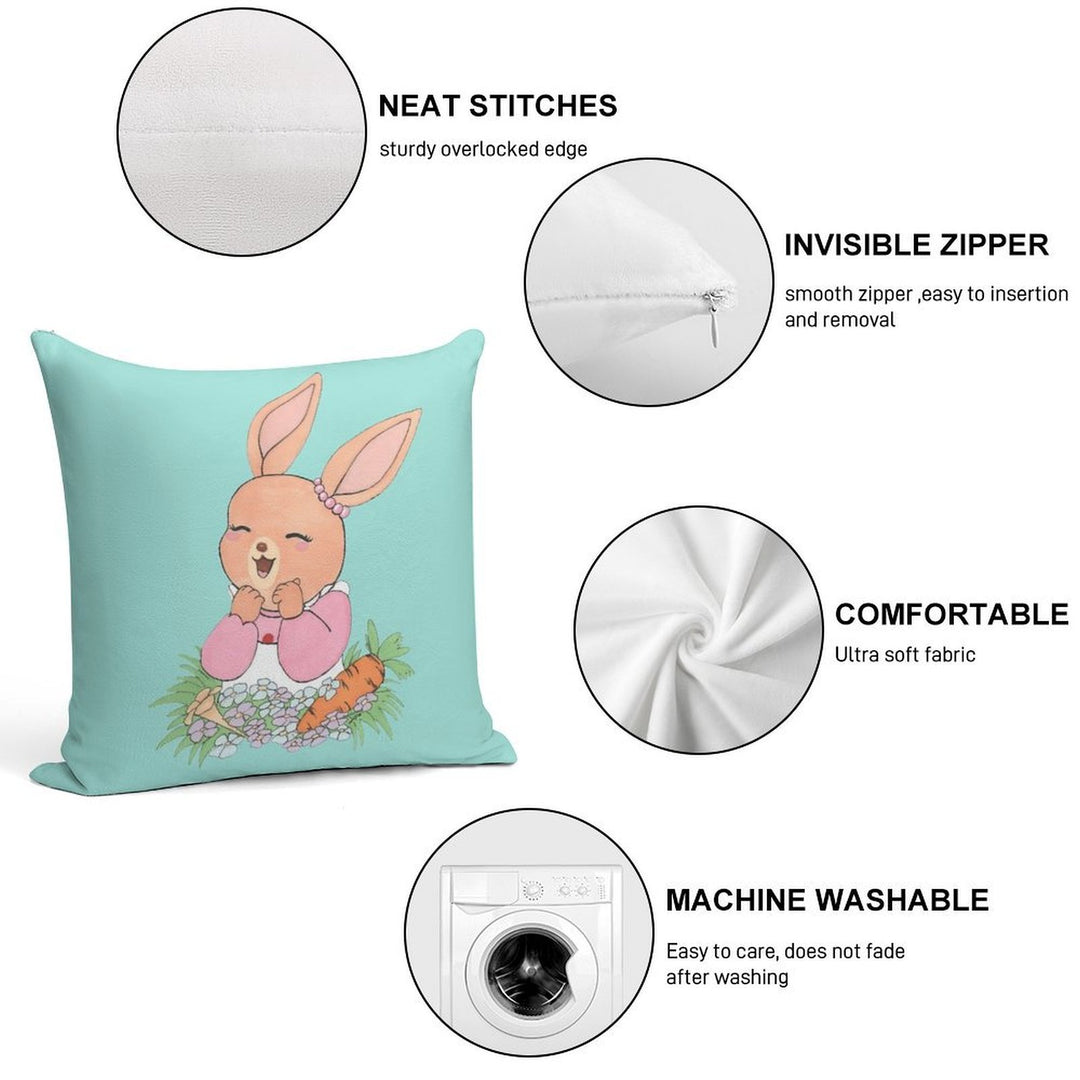 Patty Soft Home Decor Throw Pillow