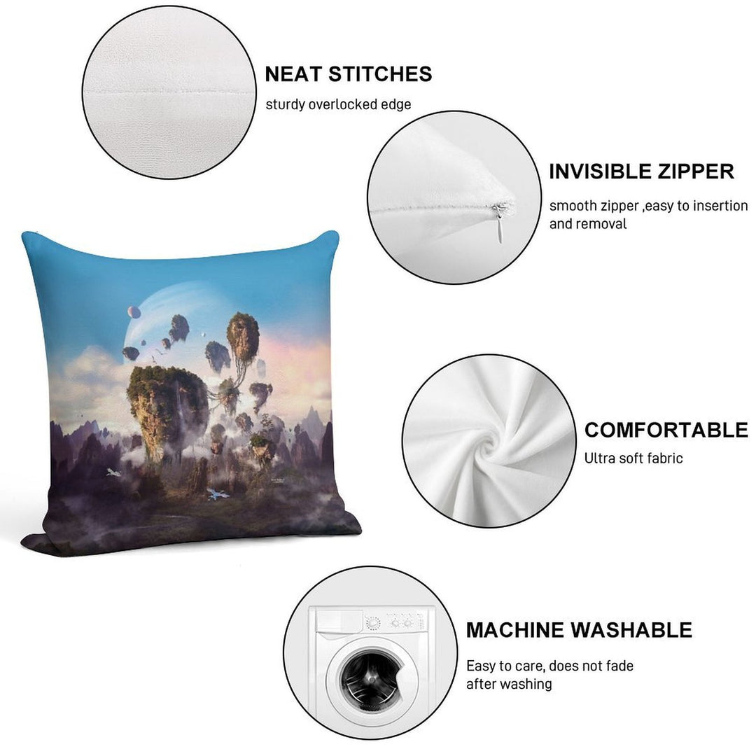 Pandora Soft Anti-Pilling Throw Pillow