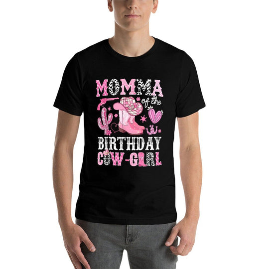 Momma Of The Birthday Cow-Girl Rodeo Cowgirl Bday  Breathable T-Shirt