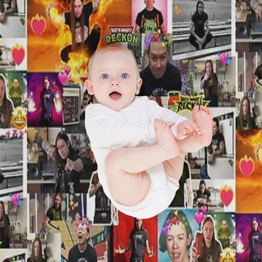 Nat Mega Collage! Versatility Throw Blanket