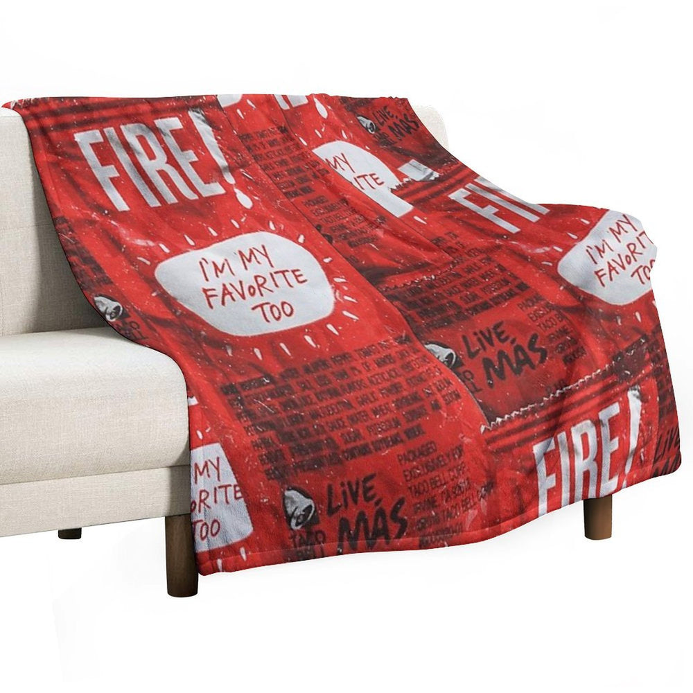 Taco Bell Fire Blanket All-season Throw Blanket