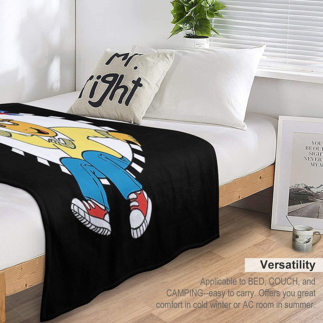 Arthur Cartoon Sustainable Throw Blanket