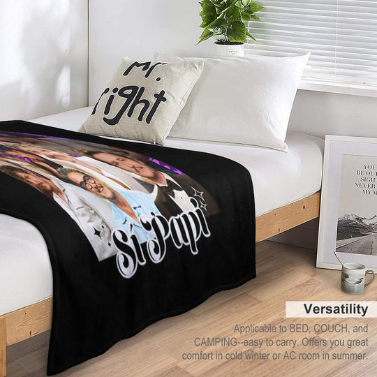 Pedro Pascal Sustainable Throw Blanket