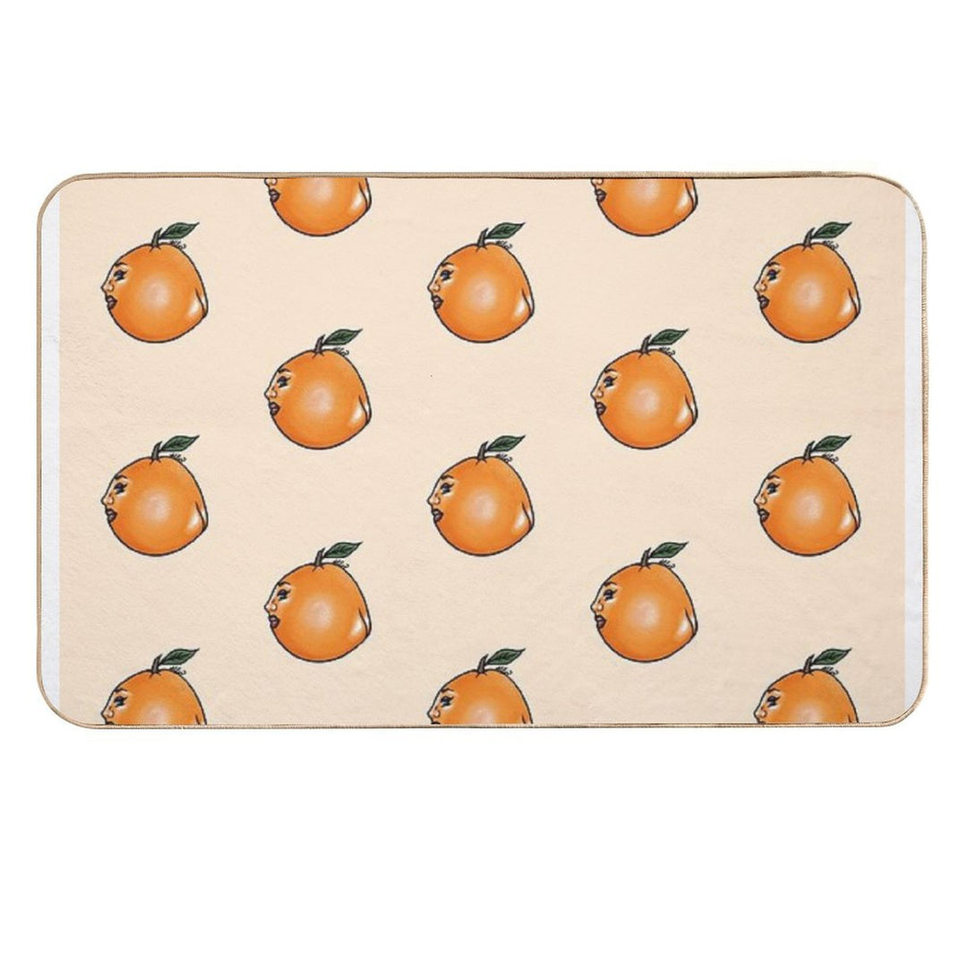 Lil Orange Booty  Absorbent Bath Mat