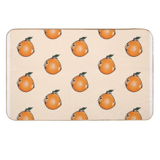 Lil Orange Booty  Absorbent Bath Mat