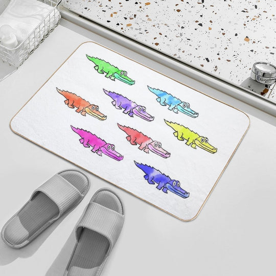 Gizzard Gators  Dirt-Trapping Bath Mat