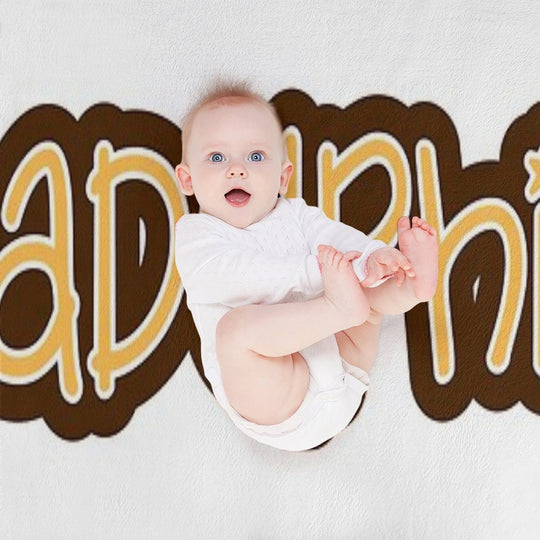 Adelphi University Travel-friendly Throw Blanket