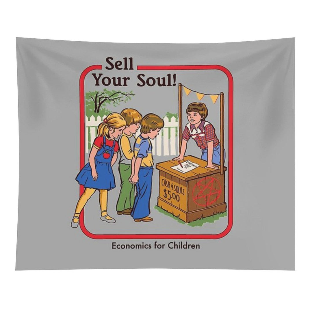 Sell Your Soul Tapestry