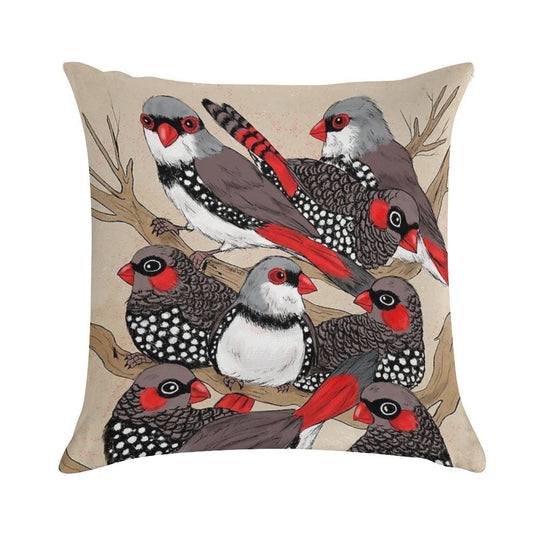 Firetails Soft Decorative Cover Throw Pillow