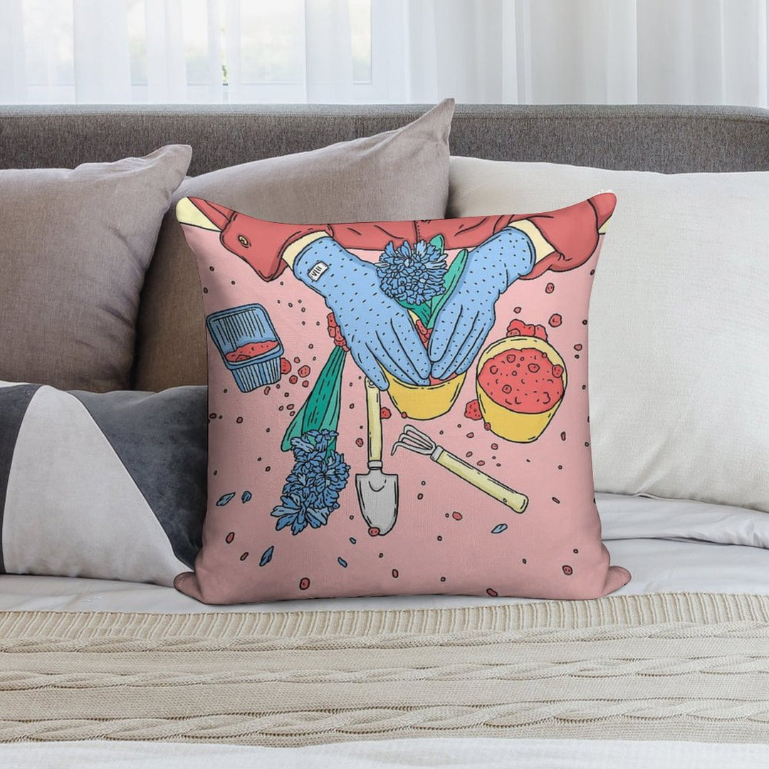 Reincarnation Soft Multiple Sizes Throw Pillow