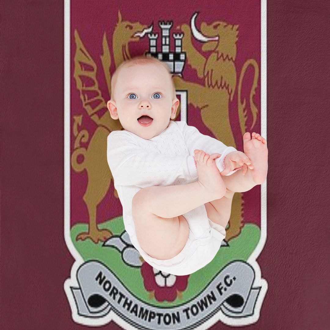 Northampton Town FC Lightweight Throw Blanket