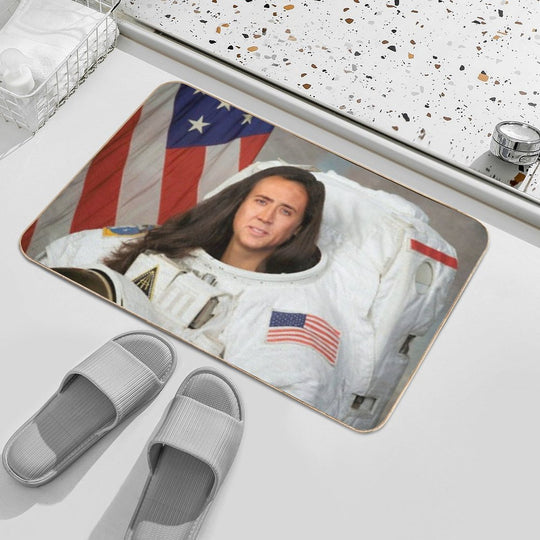 Nicolas Cage  Easy To Clean Bath Mat