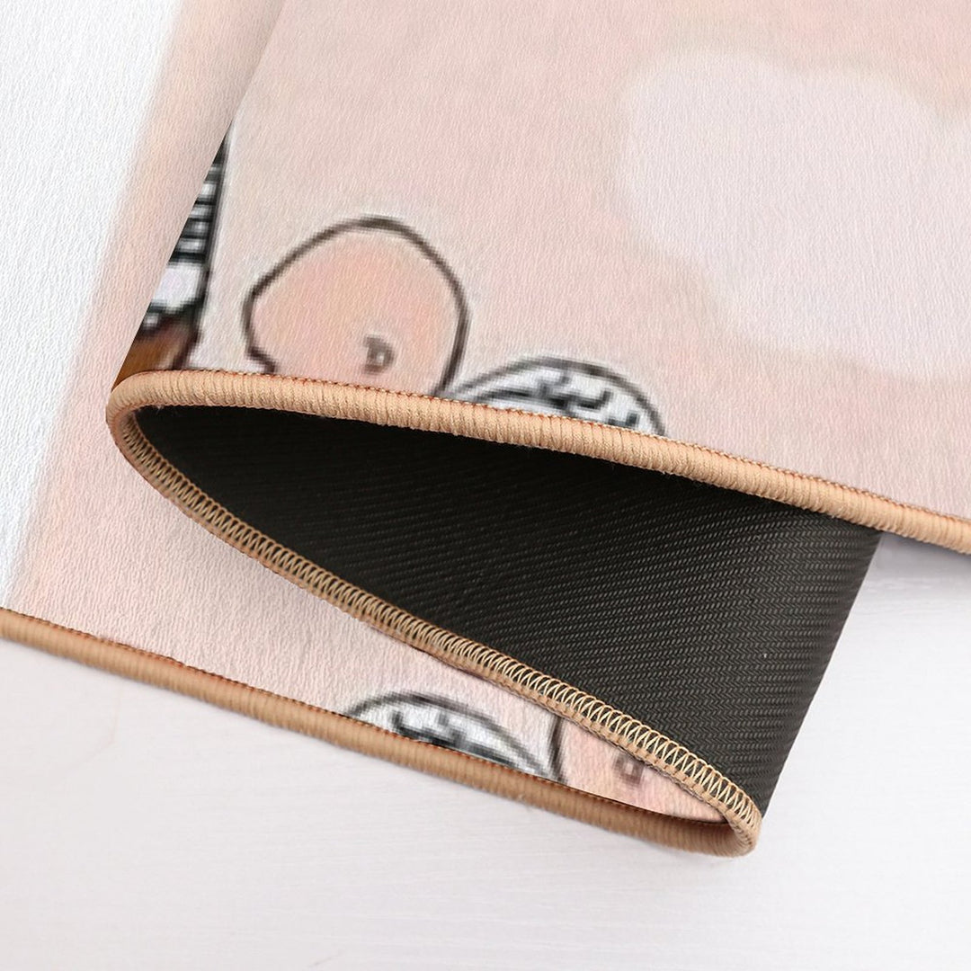 Nutella Angels  Absorbent Bath Mat