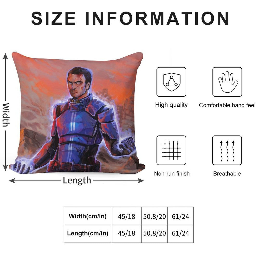 Kaidan Soft Decorative Cover Throw Pillow