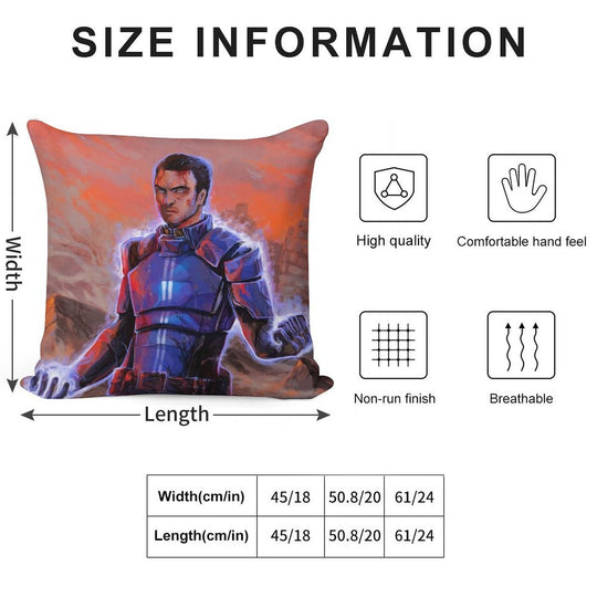 Kaidan Soft Decorative Cover Throw Pillow
