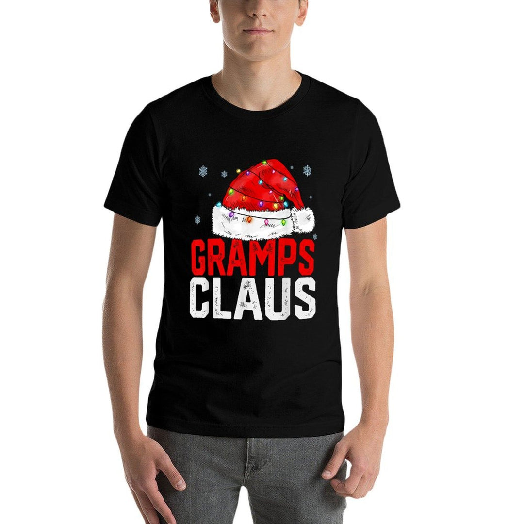 Gramps Claus Funny Xmas Family Matching Grandpa Christmas  Slim-fit Cut T-Shirt