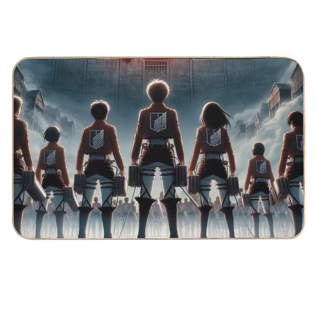 The Arrival of The Titan  Rapid-Drying Bath Mat