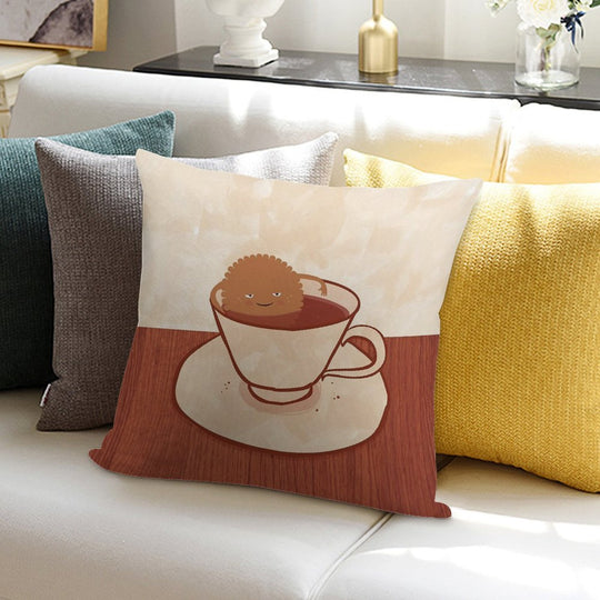 Dip Soft Decorative Cover Throw Pillow