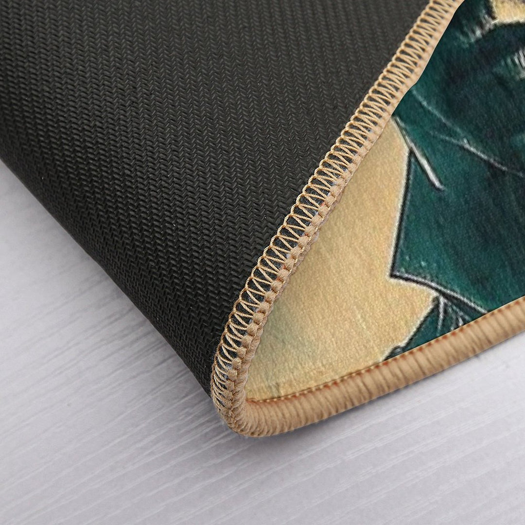 David Bowie Geometric Painting with Textures  Multi-Purpose Bath Mat