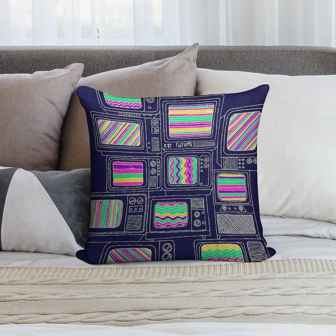 Inteference Soft Anti-Pilling Throw Pillow
