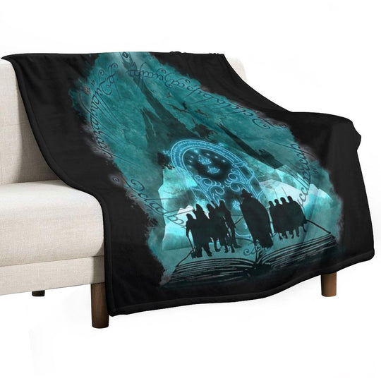 The Fellowship of The Ring Durable Throw Blanket