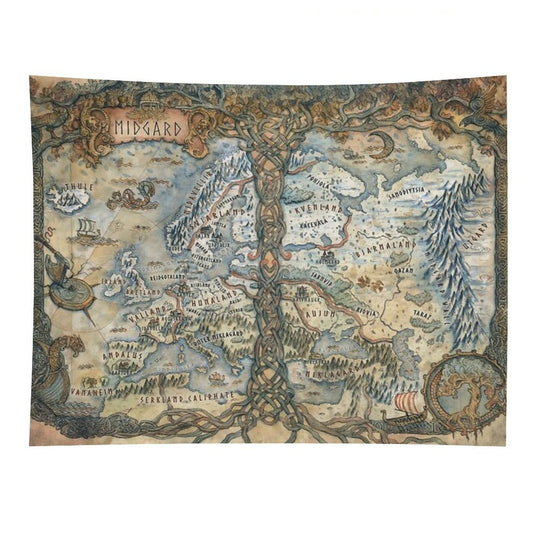 Midgard (Gods of The Ragnarok Era) Tapestry