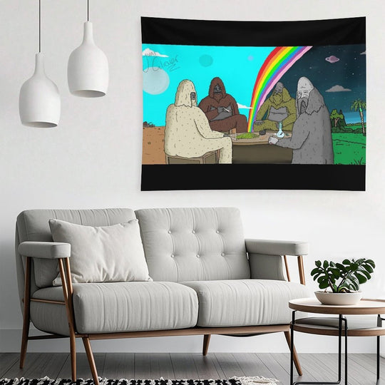Secret Sasquatch Society Tapestry