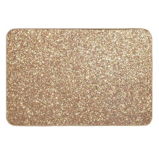 Copper Rose Gold Metallic Faux Glitter  Dirt-Trapping Bath Mat