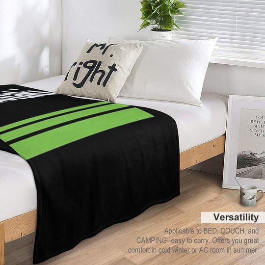 Kawasaki Kwikasfaki Comfort Throw Blanket