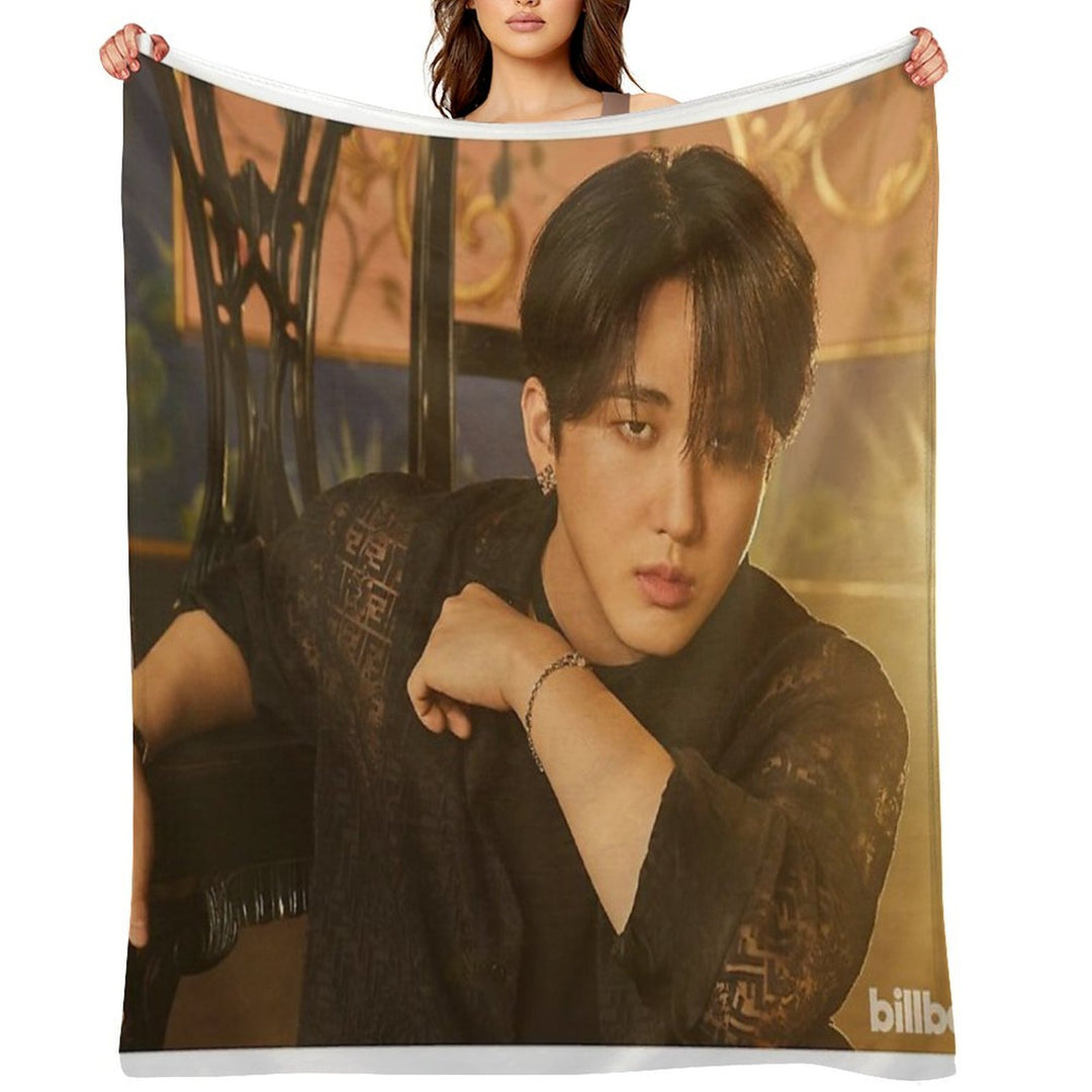 STRAY KIDS CHANGBIN Eco-conscious Throw Blanket