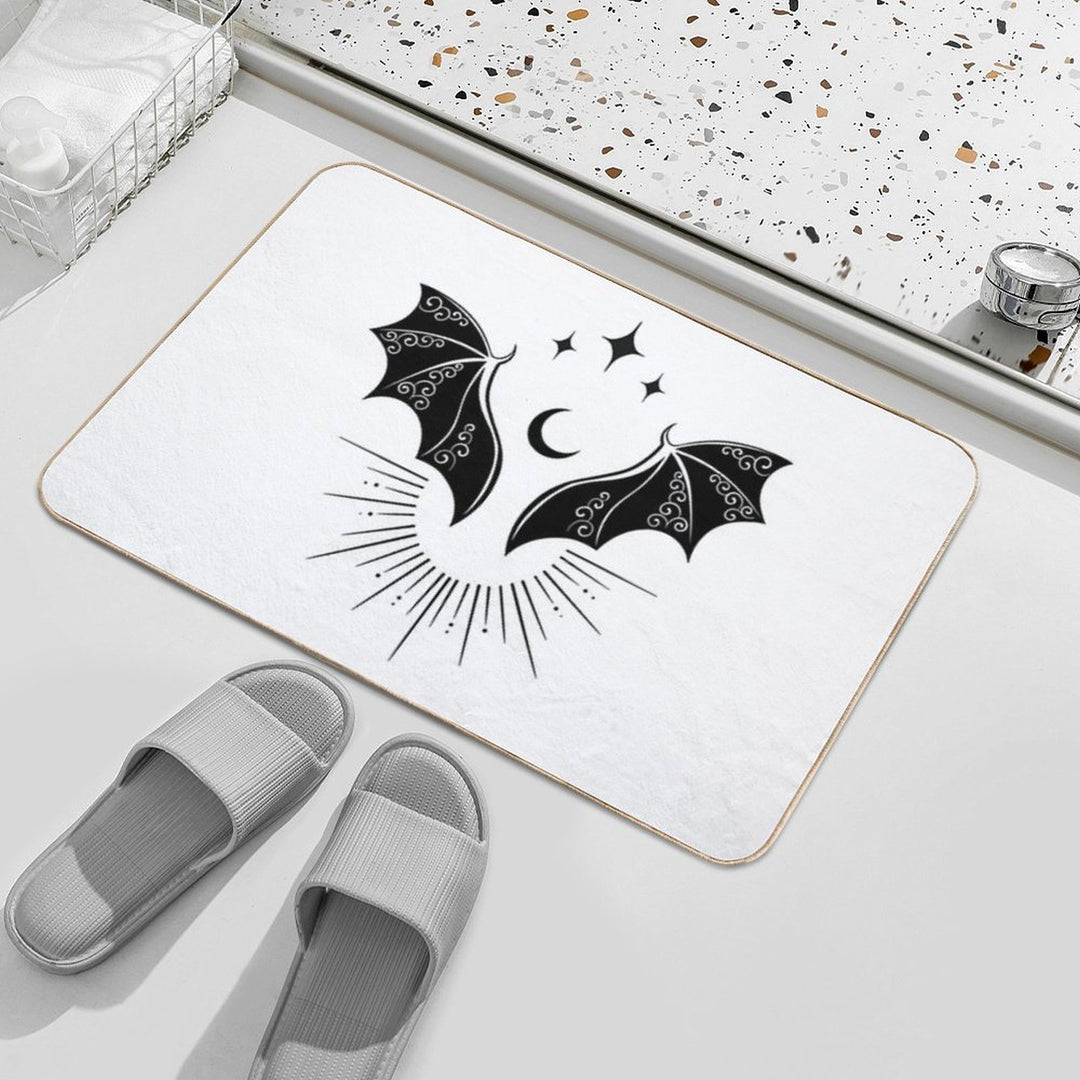 Wings of Night  Anti-Trip Bath Mat