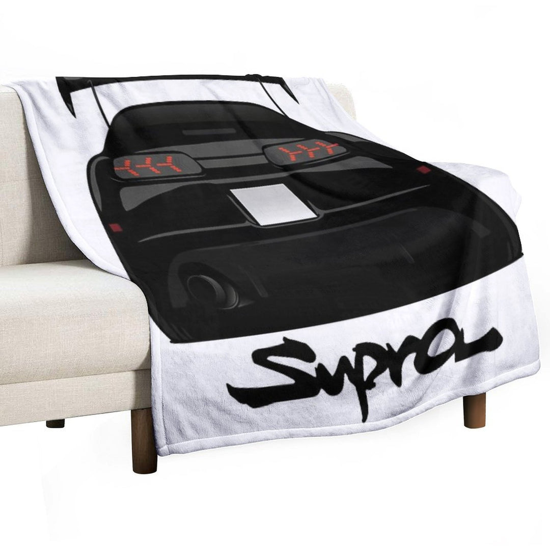 Toyota Supra Mk4 Multi-functional Throw Blanket