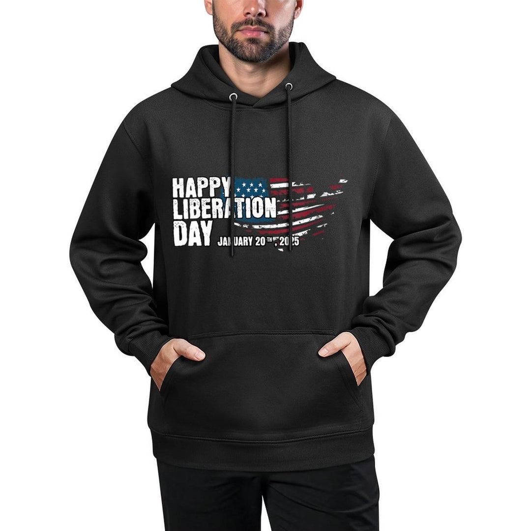 Womens President Trump Declares Liberation Day Happy Liberation Day Moisture-Wicking Hoodie
