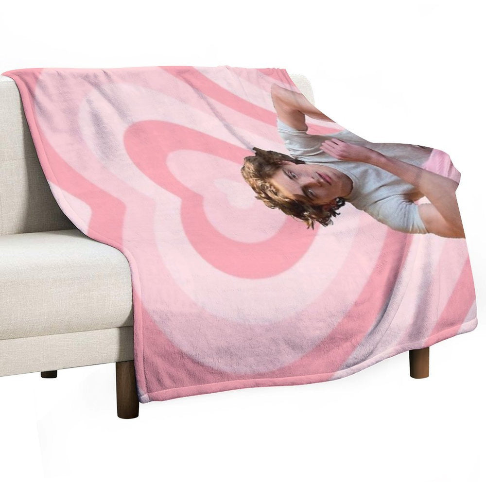 Timothee Chalamet Eco-conscious Throw Blanket